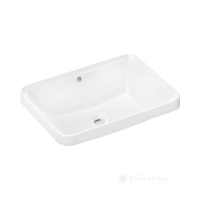 умывальник Hansgrohe Xuniva Q SmartClean 55х40 с переливом глянцевый белый (61066450)