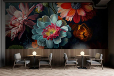 фотошпалери Photowall яскраве цвітіння в приголомшливих кольорах, м2