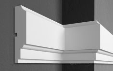 молдинг Elite Decor Prestige Decor 17x4,5x200 см белый (MC 167)