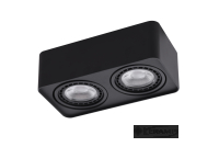 точечный светильник Azzardo Paolo 2 230V black (AZ4134)