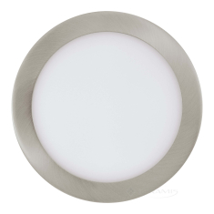 точечный светильник Eglo Fueva 1 22,5 см, 3000K, никель матовый, белый (96408)