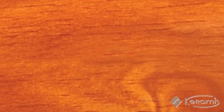 Плінтус ТІС червоне дерево (0045) ПЛГ короб з пвх з гнучкими краями
