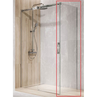 душова бічна стінка Radaway Espera Pro S1 75x200 безпечне скло, прозоре (10093075-01-01)