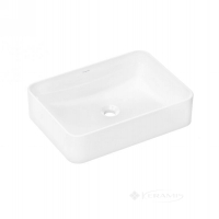 умывальник Hansgrohe Xuniva Q SmartClean 55х40 без перелива глянцевый белый (61075450)