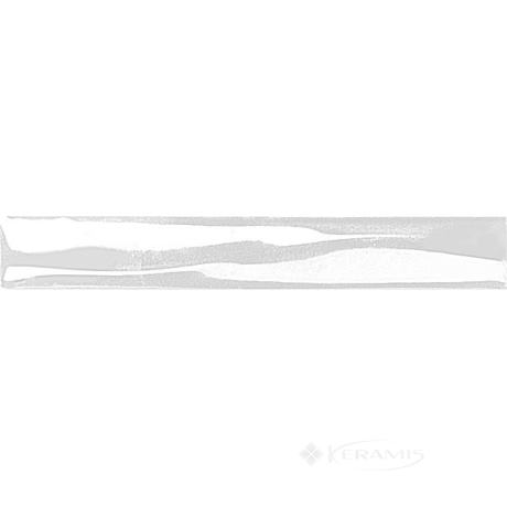 Фриз Kerama Marazzi Олівець Хвиля 1,5x9,9 білий (400)