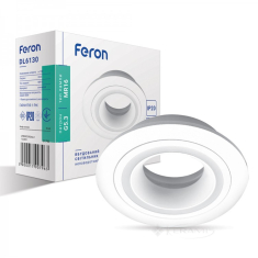 светильник врезной Feron DL6130 под лампу, белый (1790)