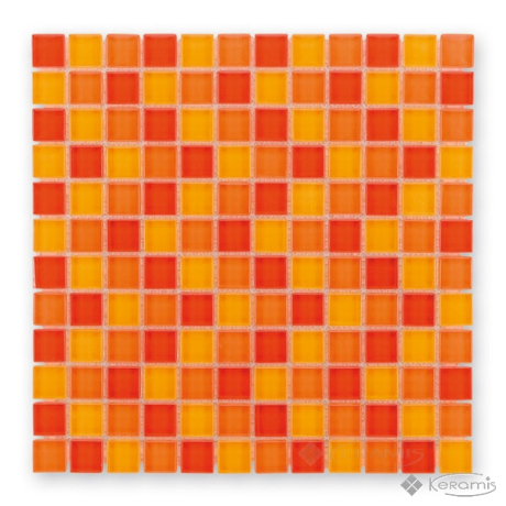 Мозаїка Baerwolf Glasmosaik GL-2451 (2,3х2,3х0,8) скло 29,8x29,8