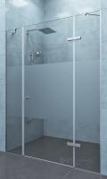 душові двері Andora Relief P 140x200 скло частково матове (Relief P Matzone 1400)