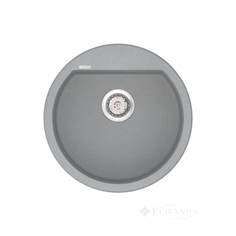 Кухонна мийка Vankor Tera 50x50 gray + сифон (TMR 01.50)