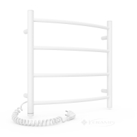 полотенцесушитель Laris Классик ЧК4 500x500 электро, левое подключение S3 (73207858)