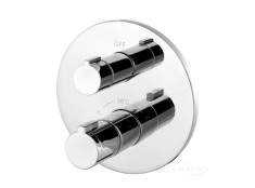 смеситель для ванны Imprese Centrum термостат, скрытый монтаж, хром (VRB-15400Z)