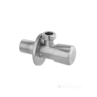 кран приборный угловой Kroner Edelstahl Klassisch 1/2"х1/2" НН (Klassisch-ESG101)