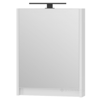 шафка дзеркальна Devit Small з підсвічуванням, біла (065050W)