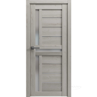 дверное полотно Grand Lux 8 600 мм, полустекло сатин, ламецио