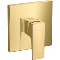 смеситель для ванны скрытого монтажа Hansgrohe Metropol 1 потребитель, золото (32565990)