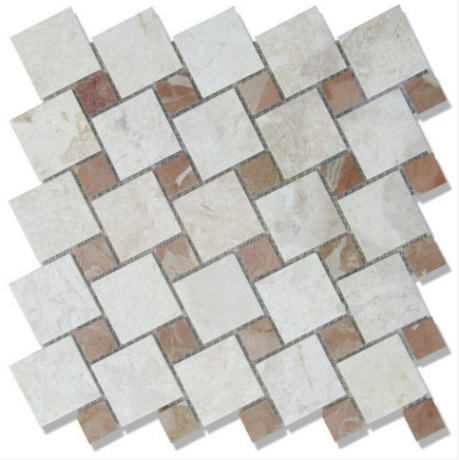Мозаїка KrimArt Victoria 30,5x30,5 beige (4,8х4,8 2,3х2,3) МКР-6П VB+RA
