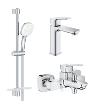 набор смесителей для ванны Grohe Cubeo хром (UA125246M)