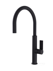 смеситель для кухни Aqua Rodos Luna 13001 black matt (АР000083254)