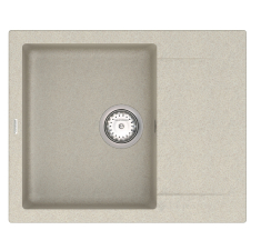 кухонна мийка Vankor Orman 58,5x48 терра + сифон (OMP 02.61)