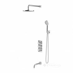 душевая система скрытого монтажа Omnires Y chrome (SYSYS02XCR)
