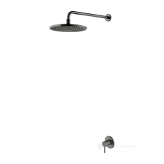 душевая система скрытого монтажа Omnires Y graphite (SYSY36GR)