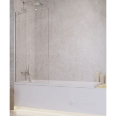 штора для ванны Radaway Idea PNJ 80 безопасное стекло, прозрачное (10001080-01-01)