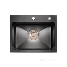 кухонная мойка Platinum Handmade 50x45x22 PVD черная (SP000033606)
