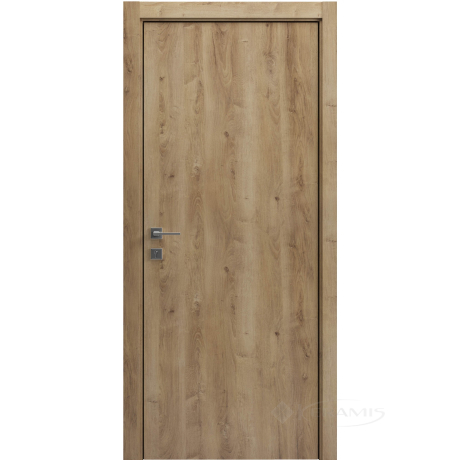 Дверное полотно Grand Lux 3 800 мм, глухое, шервуд