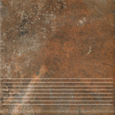 ступень Paradyz Arteon 30x30 brown, mat, structura