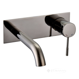 смеситель для умывальника Imprese Brenta скрытого монтажа, графитовый хром (ZMK091908030) (смеситель для умывальника Imprese Brenta скрытого монтажа, графитовый хром (ZMK091908030))