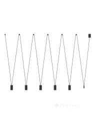 стельовий світильник Nowodvorsk More Eye V black (7825)