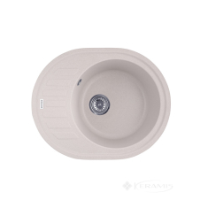 кухонна мийка Kroner Komposit 61х49,5х22 пісочний матовий (COL-6250) CV027414