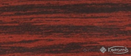 Плінтус ТІС махагон (0041) ПЛГ короб з пвх з гнучкими краями