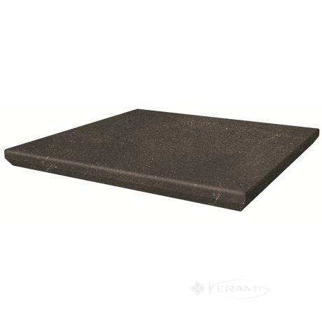 Сходинка кутова з капіносом Paradyz Scandiano 33x33 brown struktura
