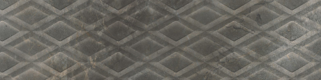 Декор Cerrad Masterstone 119,7x29,7 geo graphite, полированный