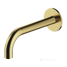 настенный излив Omnires Y  brushed brass (WDYBSB)