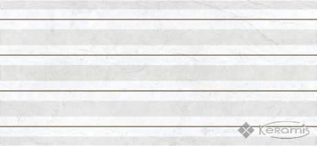 Плитка Интеркерама Елеганс 23x50 світло-сірий з люстром (71)