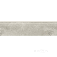 ступень Opoczno Quenos 29,8x119,8 light grey steptread