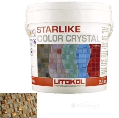 Затирка Litokol Colorcrystal 0-2 (C.354 бежевый) 2,5 кг