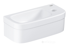 раковина Grohe Euro Ceramic 18x37x12 компактна, біла, з покриттям Pureguard (3932700h)