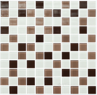 мозаїка Kotto Keramika GM 4035 C3 coffe m/coffe w /white 30х30