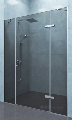 душові двері Andora Relief P 140x200 скло графітове (Relief P Grafite 1400)