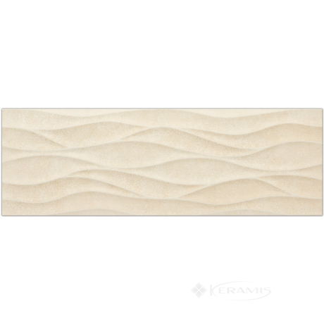 Плитка TAU Ceramica Yaiza 25x75 beige decor m relieve brisa