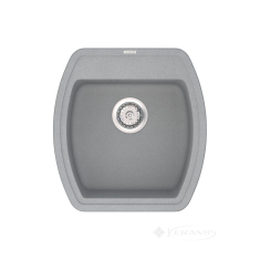 кухонная мойка Vankor Norton 48x50,5 gray + сифон (NMP 01.48)