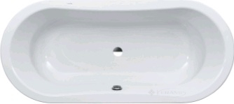 Ванна стальная Laufen Thallium 180x80 овальная (H2250800000401)