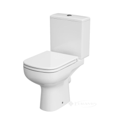 унітаз-компакт Cersanit Colour Clean On 010 3(5) 65x37 без обідка, сидіння дюропласт soft-close (K103-027) 574