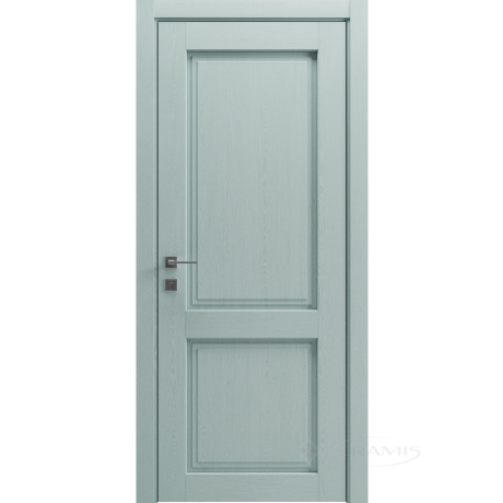 Дверное полотно Rodos Style 2 700 мм, глухое, сосна браш mint