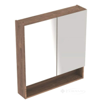 шафка дзеркальна Geberit Selnova Square 85x58,8x17,5 brown (501.266.00.1)