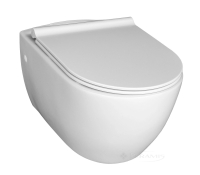 унитаз CeraStyle City консольный, сиденье дюропласт Bella Soft-Close, белый (АР000040662)