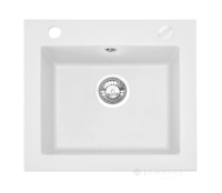 кухонна мийка Rea West 48,5x44 white (ZLE-00123) + сифон
